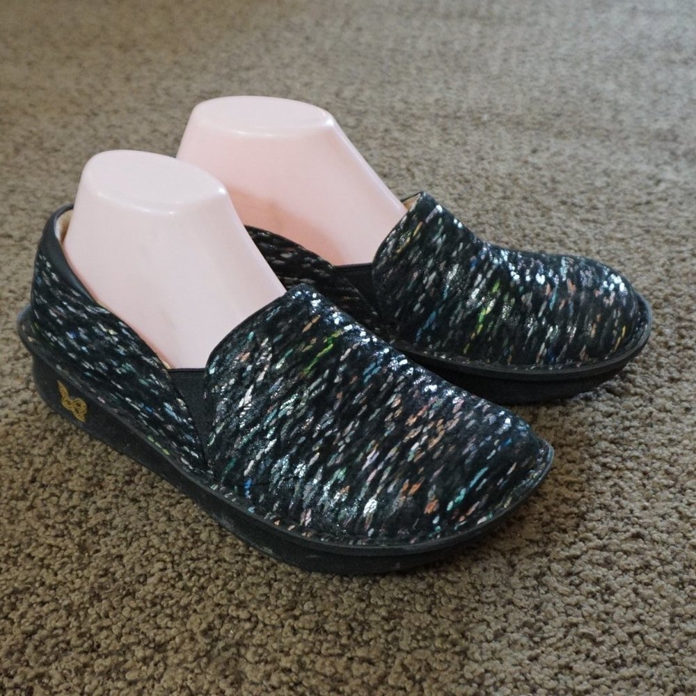 HTF Women's Alegria Debra Obscura loafer slip ons EU 39 US 9